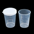 thumbnail image 3 of 10PCS Measuring Cup With Lid Transparent Plastic Graduated Measuring Cup 50ml, 3 of 9