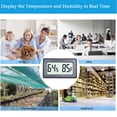 thumbnail image 5 of Reptile Thermometer Hygrometer Indoor Temperature Gauge Mini Digital Humidity Monitor LCD Display, 5 of 6