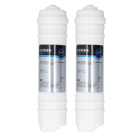 

2PCS 10in Quick Connect Water Filter Hollow Fiber Ultra Filtration Filter Cartridge Replacement