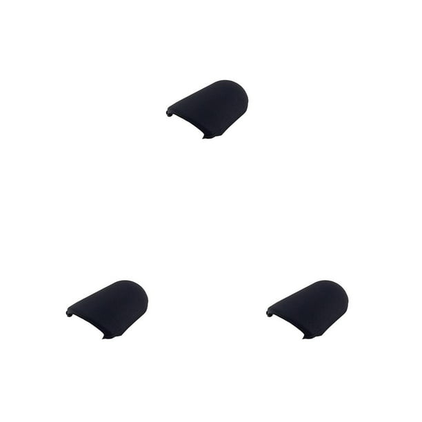 Eigraketly Saxophone Mouthpiece Caps Black Protection Cover Replacement Parts Waterproof Maintenance Instrument Supplies Universal Type1