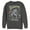 Charcoal Heather, variant on Men's Superman Hero Smash Barriers  Sweatshirt Black X Large