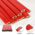 thumbnail image 2 of 72 Pcs Crayons de Charpentier Rouge Dur Noir Crayons de Charpentier Marqueur pour Menuiserie, 2 of 9