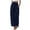 Navy, variant on QTSHPN Women's Wide Leg Pants High Waisted Fashion Drawstring Elastic Long Trousers Comfy Straight Leg with Pockets Casual Women Pants Green L