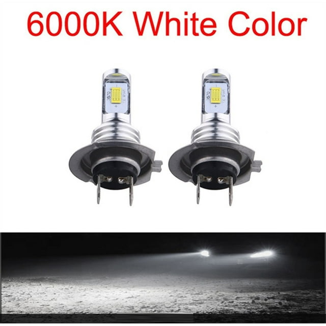 2pcs Car LED Headlight Bulbs Mini Headlight Kit for Headlamp Bulb Fog Light H11 9006 HB4 9005 HB3 H4 H7 H8 H9 H1 80W 12000LM ,Easy to Use