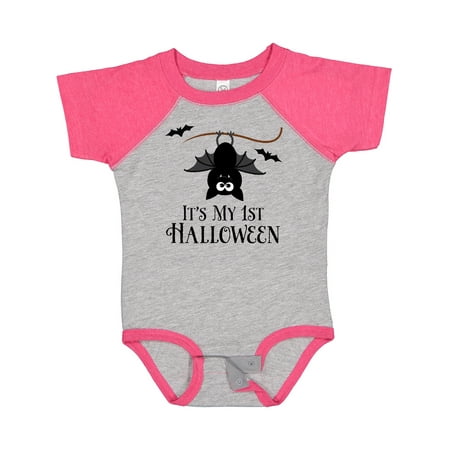 

Inktastic 1st Halloween Bat Boys or Girls Baby Bodysuit