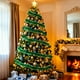 thumbnail image 4 of Christmas Tree Garland Striped Wool Decorations for Home Holiday Party Office Indoor Festive Scene Setup Ornament, 4 of 6