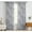 Pastel Gray, variant on Vargottam Cotton Canvas Curtains - Rod Pocket/Back Tab Farmhouse Drapes for Living Room or Bedroom Windows - Light Filtering - 3-Way Hanging Style - Set of 2 Panels, 52"x72" - Leaves Pattern (Gray)
