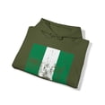 thumbnail image 4 of Nigeria Nigerian Pride Flag Hoodie, Gifts, Hooded Sweatshirt, 4 of 4