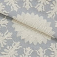 thumbnail image 3 of Superior Cotton Blend Woven Jacquard Vintage Medallion Bedspread Set 3-Pieces, Queen, Slate Blue, 3 of 6