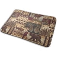 thumbnail image 1 of Rustic Lodge Bear Moose Deer Memory Foam Bath Mat Non Slip Ultra Absorbent Bathroom Rug Carpet 24x16 Inch, 1 of 6