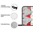 thumbnail image 4 of Pofeuu Merry Christmas Gnome1 Print Oven Mitts and Pot Holders 4 pcs Set,High Heat Resistant 500 Degree Extra Thicken Long Kitchen Cotton Oven Glove for Cooking, 4 of 6