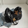 thumbnail image 3 of Bolso Bandolera 1106 Star Denim (negro), 3 of 9