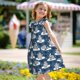 thumbnail image 5 of Fotbe Snow Penguin Vestido de Dormir para Niñas de 3 a 10 Años, Mangas Cortas, Estilo Princesa, Pijama Camisón con Mangas Voladas-Large, 5 of 6