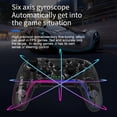 thumbnail image 2 of Wireless Bluetooth Gaming Controller with RGB Light,Wireless Switch Pro Controller Compatible Switch/Android/TV/PC/PS3 Rechargeable Switch Remote Gamepad With Turbo,Wake-up,4 Level Vibration Function, 2 of 11