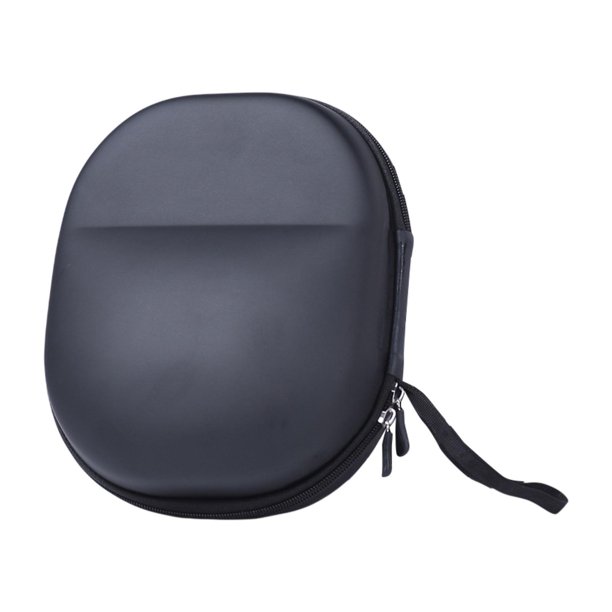 Estuche organizador para auriculares, protección para accesorios, interior de EVA con cremallera, ligero. Black Out Pu