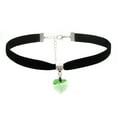 thumbnail image 2 of tasrioml Choker Necklaces Adjustable Chic Faux Leather Vintage Gothic Style Velvet Choker for Women, 2 of 8