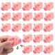 thumbnail image 1 of 20pcs Miniature Pink Piggy Squeak Toy Figures For Kid Toy Cake Toppers, 1 of 4