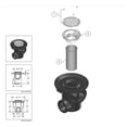 thumbnail image 2 of Urrea Coladera Para Piso 3 Bocas Modelo 125, 2 of 3