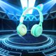 thumbnail image 3 of Pisexur - Auriculares Bluetooth para niños, modernos y bonitos, con diseño luminoso, para montar en la cabeza, organizador de electrónica., 3 of 9
