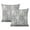 Boho Ethnique Design-99, variante sur Tapis Persan Bleu Vintage Boho Housses de Coussin 2 Pcs 20x20 Pouces, Lin Ethnique Décoratif - une Amélioration Chic pour Toute Décoration Intérieure