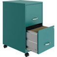 Lorell SOHO F/F Locking Drawers Mobile File Letter