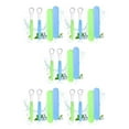 thumbnail image 1 of Shapeiony Portable Tongue With Protective Case Safe Ingredients Stainless Steel Made Scraper 2pcs 5Set, 1 of 6