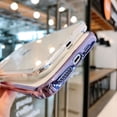 thumbnail image 4 of Étui de Protection de Téléphone en Tpu Galvanisé de Luxe, Étui Transparent pour iPhone11promax series Violet, 4 of 4