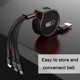 thumbnail image 5 of Cable de carga telescópico tres en uno para Apple Android Type-C cable de datos de carga rápida Cable multi-USB para carga rápida y transferencia de datos Zhivalor 222497-1, 5 of 9