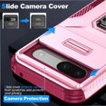 thumbnail image 5 of Funda para GANGXUN Google Pixel 8A - Soporte metálico, Función magnética, Rosa, 5 of 5