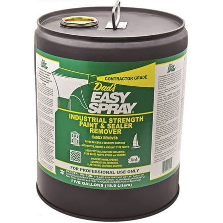 UPC 081037275722 product image for Dad?s Easy Spray 27572 Paint and Sealer Remover, 5 gal, Opaque Liquid | upcitemdb.com