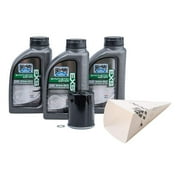 Tusk 4-Stroke Oil Change Kit for Bel-Ray EXS Synthetic Ester 10W-50