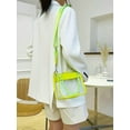 thumbnail image 7 of Kukuzhu Women Clear Crossbody Bag Stadium Approved Clear Clutch Purse Handbag Cute Crossbody transparent Bag Clear Satchel Bag, 7 of 7