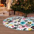 thumbnail image 6 of Sikiie Dinosaur 30-48 inches {designName} Print Christmas Tree Skirt Snowman Xmas Tree Skirt with Edge Christmas Decorations for Holiday Party48", 6 of 7