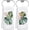 Green, variant on Set of 2 Tropical Monstera Leaf Kitchen Towels Green Jungle Palm Leaf Tropical Hand Towels for Bathroom Kitchen Decor, Green and Pink Botanical Dish Tea Towels, 16x24 Inches