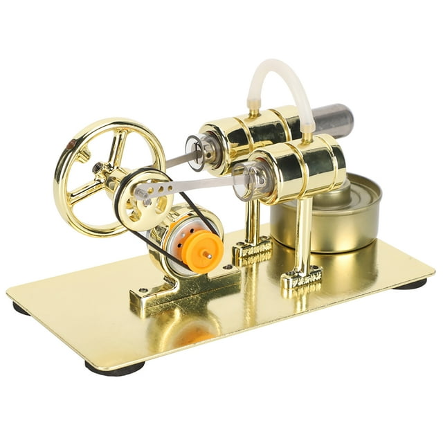 Modèle de Moteur à Combustion Externe, Mini Modèle de Moteur à Agitation Multifonctionnelle, pour Adultes Enfants