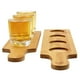 thumbnail image 3 of Bandeja de madera de pequeña capacidad para copas de vino, bandeja de té, bandeja de bar de cerveza, bandeja porosa, 3 of 6