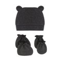 thumbnail image 1 of Gorro de hospital para recién nacido, gorro de algodón para bebé, gorro suave para bebé, conjunto de guantes y manoplas, 1 of 5