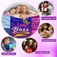 thumbnail image 5 of Boss Lady Gifts Blanket Boss Retirement Appreciation Gifts from Employees,Girl Boss Throw Blankets Office Decor,Best Boss Christmas Birthday Bosses Day Gifts Ideas for Boss Lady Women Female 50"X40", 5 of 5