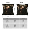 thumbnail image 2 of The Twilight Saga Square Pillow Case Pillow Holder Soft Decorative Pillow Sham Cushion Cases Pillowcase 26"X26", 2 of 7