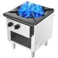 thumbnail image 1 of VEVOR Commercial Gas Range Stove 1 Burner Countertop Cooking Hot Plate Kitchen, 1 of 9