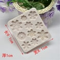 thumbnail image 3 of Convenient Kitchen Supplies Silicone Cake Baking Snowflake Silicone Molding Cake Mould, 3 of 5