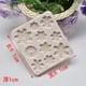 thumbnail image 2 of Molde de silicona para hornear pasteles con forma de copo de nieve, 2 of 4