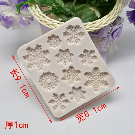 

Chailin Snowflake Molding Silicone Cake Baking Silicone