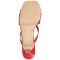 thumbnail image 6 of Journee Womens Starling Kitten Heel Two Tone Open Toe Dress Sandals, Widths Available, 6 of 9
