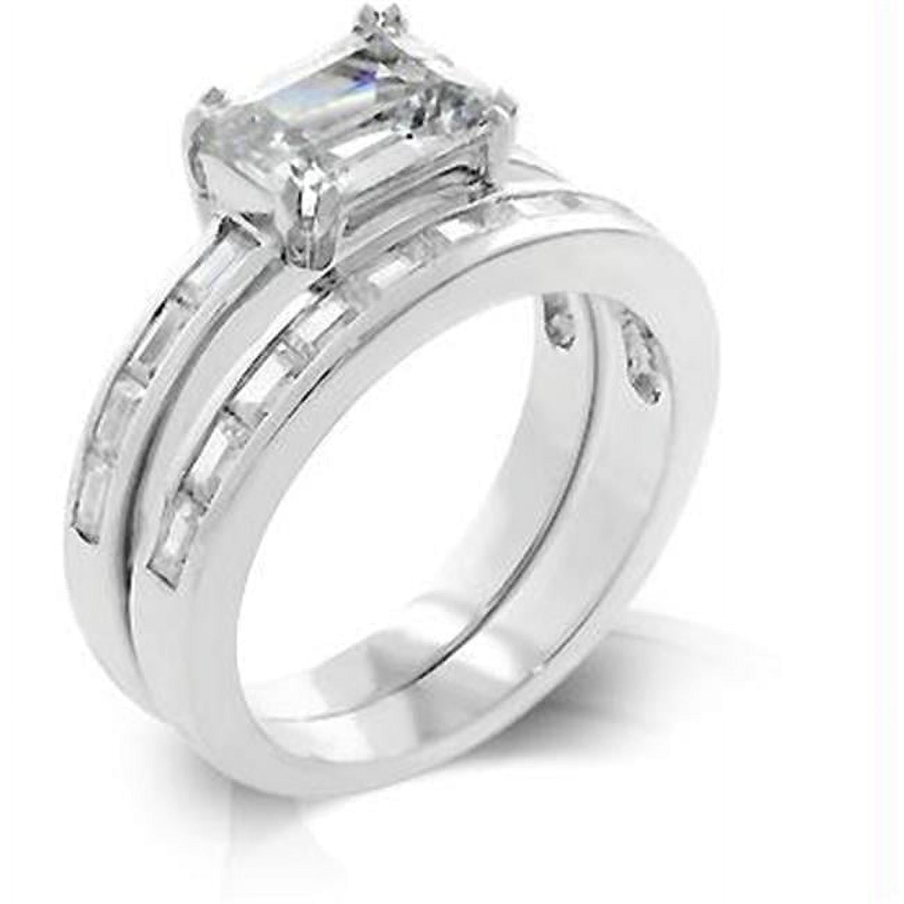 Princess Baguette Wedding Set- Size : 05