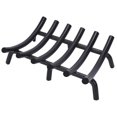 thumbnail image 1 of Rejilla para chimenea MYFIREPLACEDIRECT de acero macizo resistente de 43 cm, 1 of 7