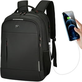 BE SMART Waterproof Expandable Laptop Backpack with Type C USB Charging Port Trolley Sleeve Shockproof 15.6 Inch Computer Bag for Men Women Boarding Casual Daypack for Travel Business Work Black Walma...