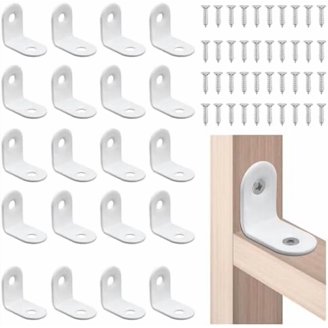 4 Pcs Steel Corner Brackets For Workbench - Right Angle Support For 2x4 Wood, Heavy Duty DIY 3 thumbnail image