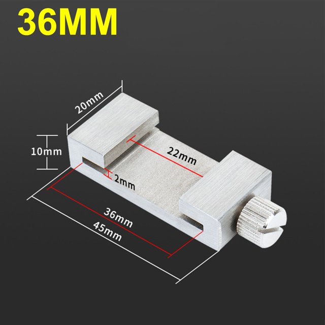 Stainless Steel Ruler Limit Block Measuring Rulers Tools Positioner Scriber Line 36Mm