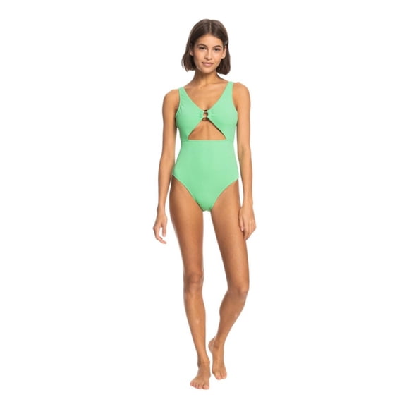Traje De Baño Roxy Para Mujer Color Verde Modelo ERJX103522GHY0